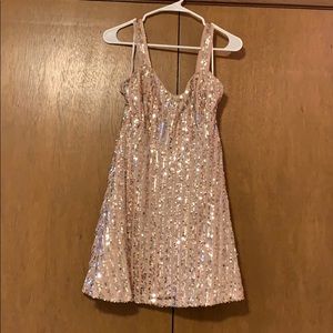 Short, sparkly party dress